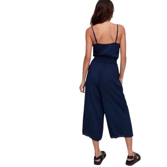 Aritzia Wilfred Irene navy jumpsuit size XXS - Picture 2 of 9